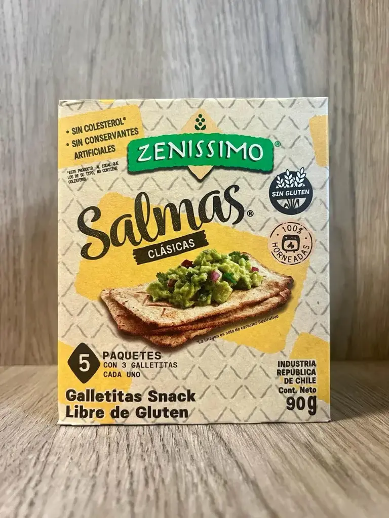 Galletitas Salmas horneadas 90g Zenissimo