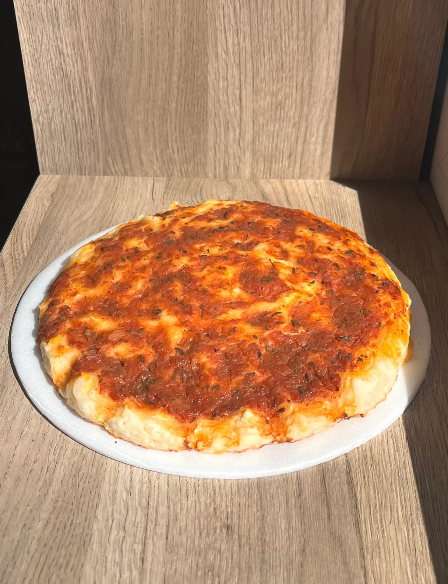 Prepizza sin gluten NUTRISAU