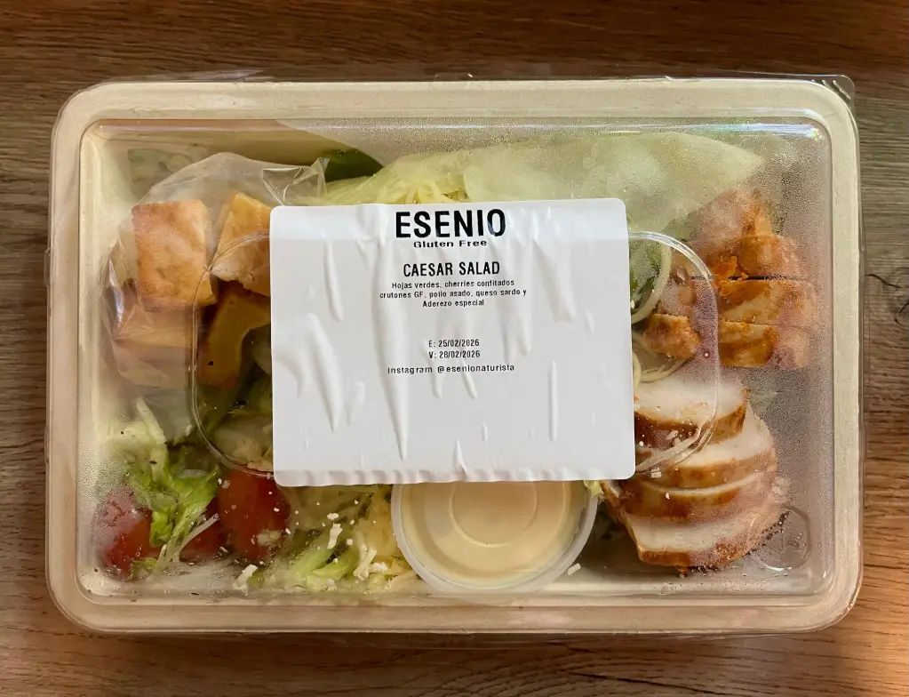Ensalada "green cesar" Sin Gluten Esenio