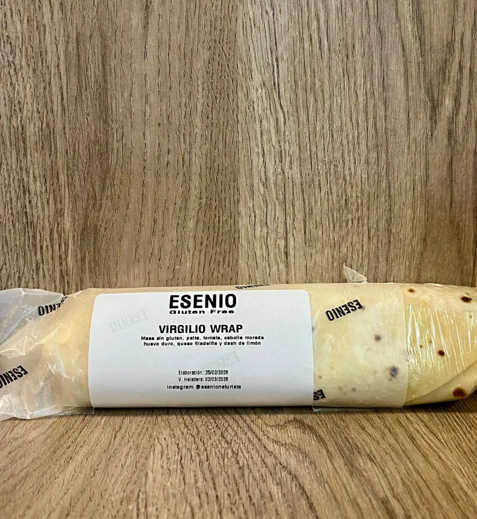 Wrap Virgilio "Palta y tomate" Sin Gluten Esenio
