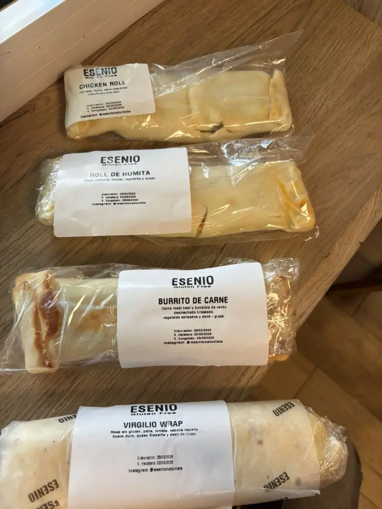 Wrap "Carne desmechada" Sin Gluten Esenio