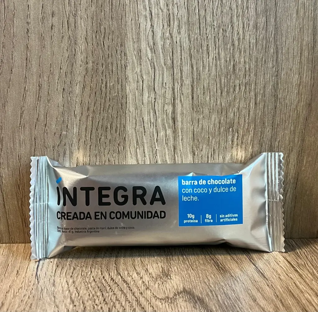 Barrita chocolate, coco y ddl Integra