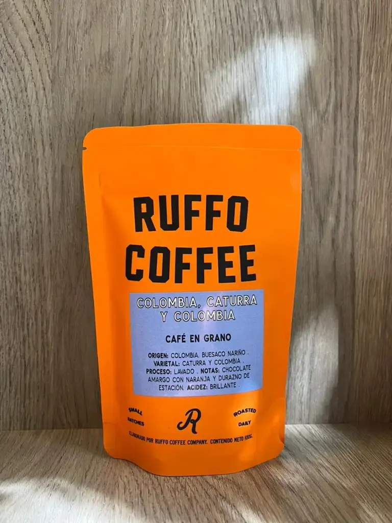 Café Colombia Buesaco en granos 100g Ruffo Coffee 