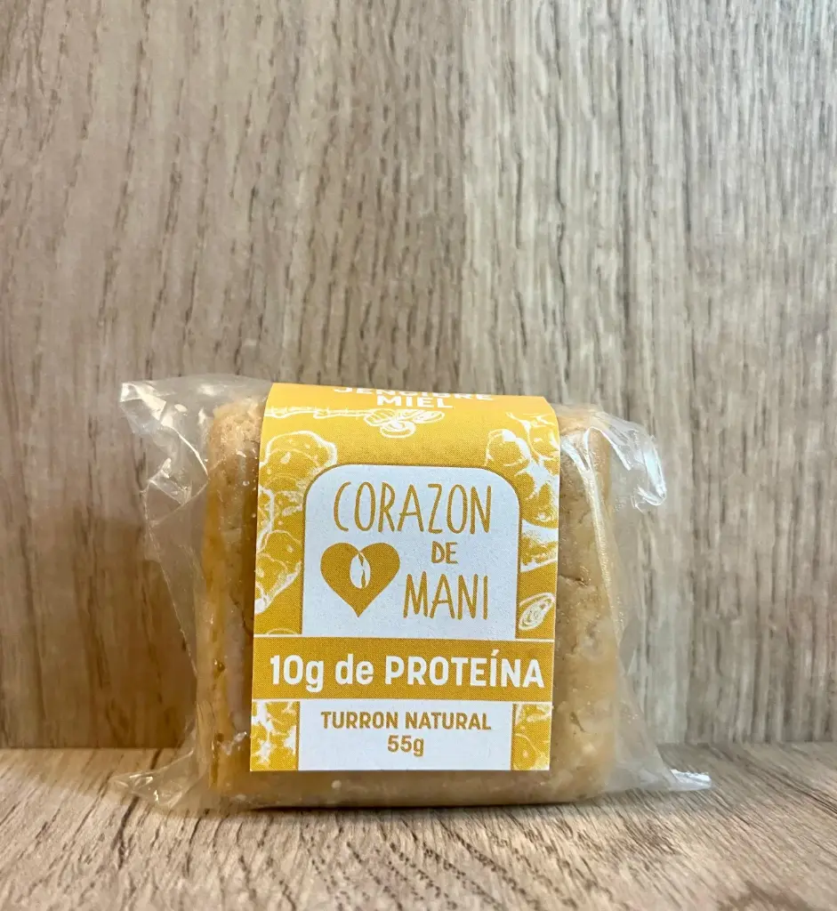 Turron de mani jengibre Nutz