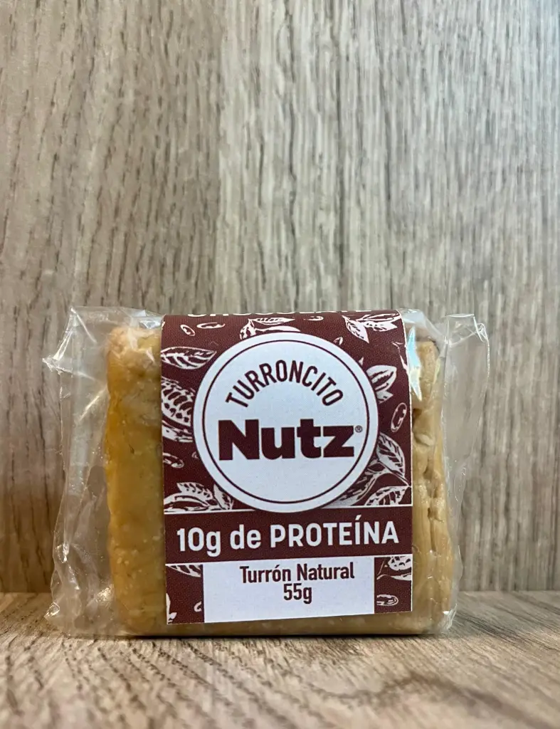 Turron de mani chocolate Nutz 