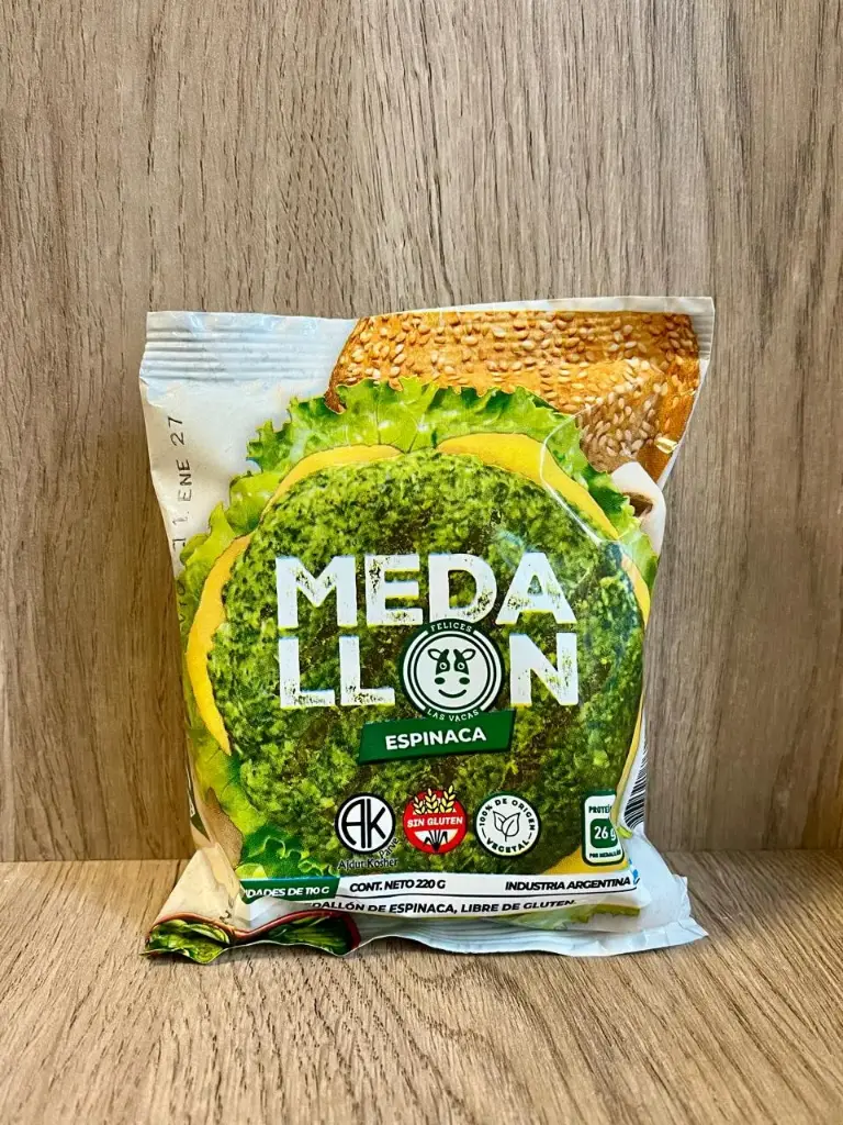 Medallon de espinaca 2u Felices las vacas