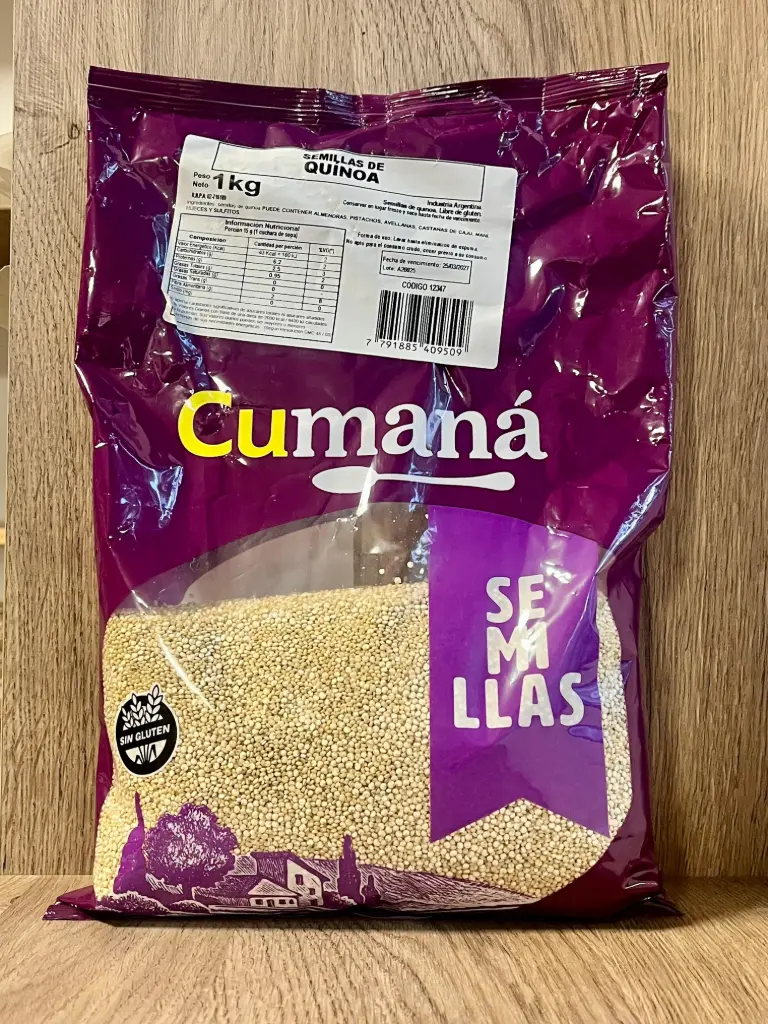 Quinoa sin tacc Cumaná 1 Kg 