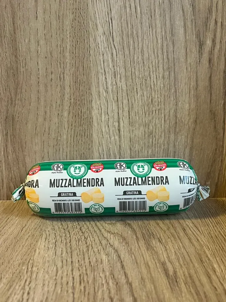 Queso Muzzarela de almendra vegano sin tacc 250g Felices
