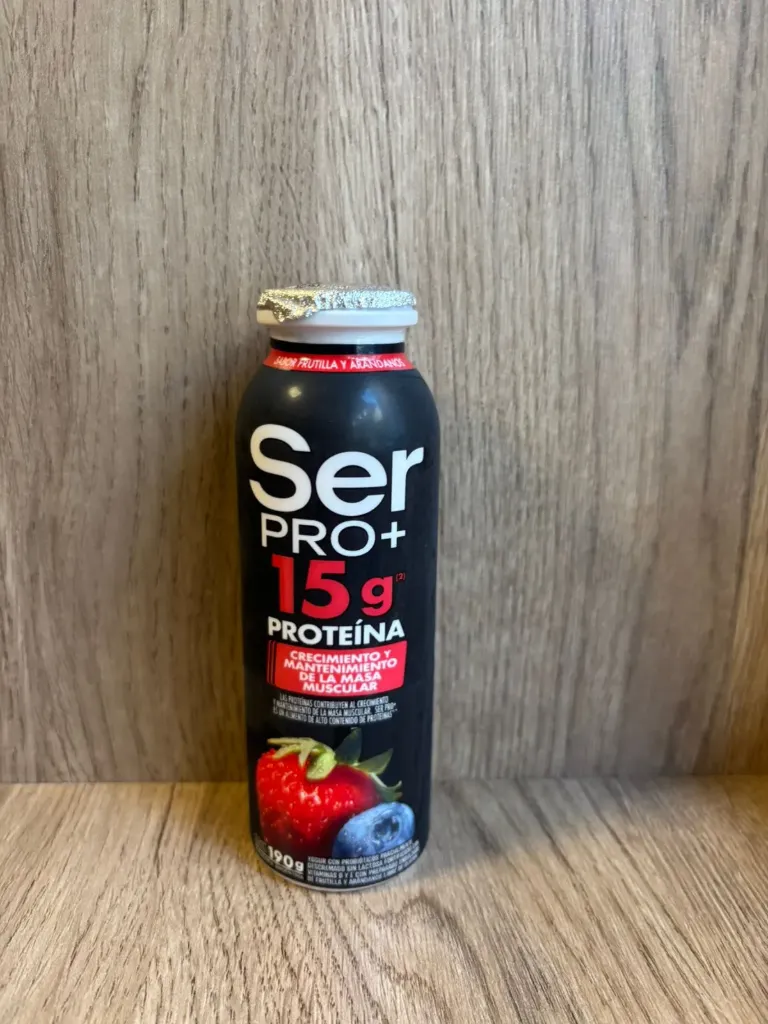 Yogur bebible proteico190g Frutilla Ser
