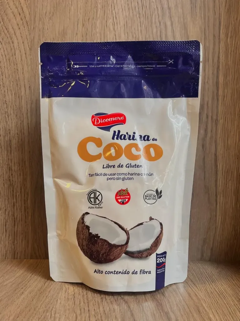 Harina de coco sin gluten 200g DICOMERE