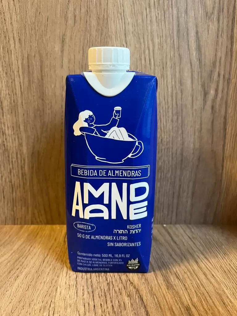 Leche de almendras vegana sin tacc 500ml Amande