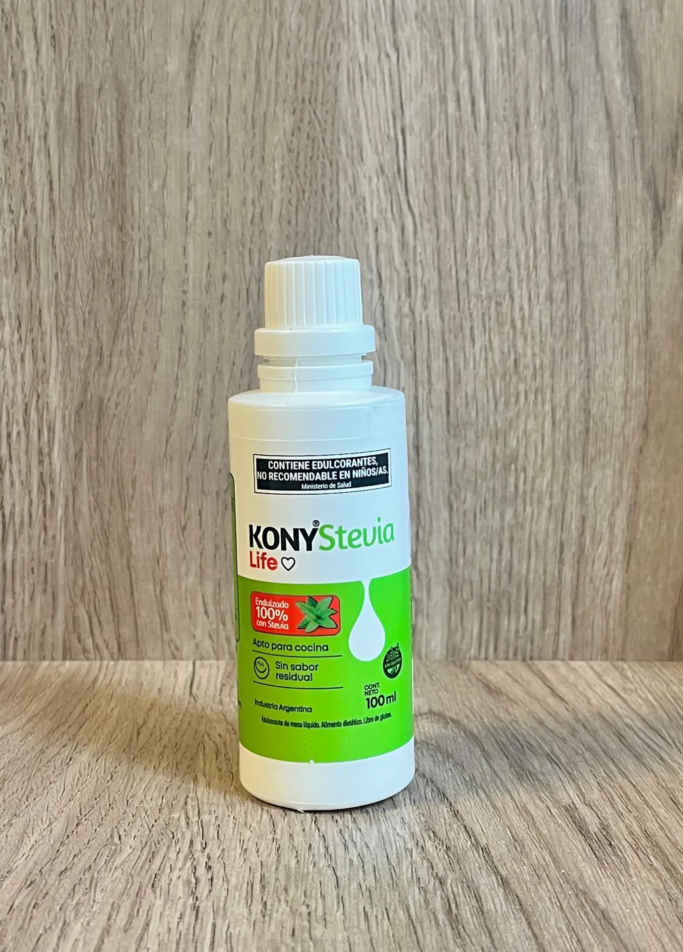 Stevia liquida sin sucralosa 100ml Kony