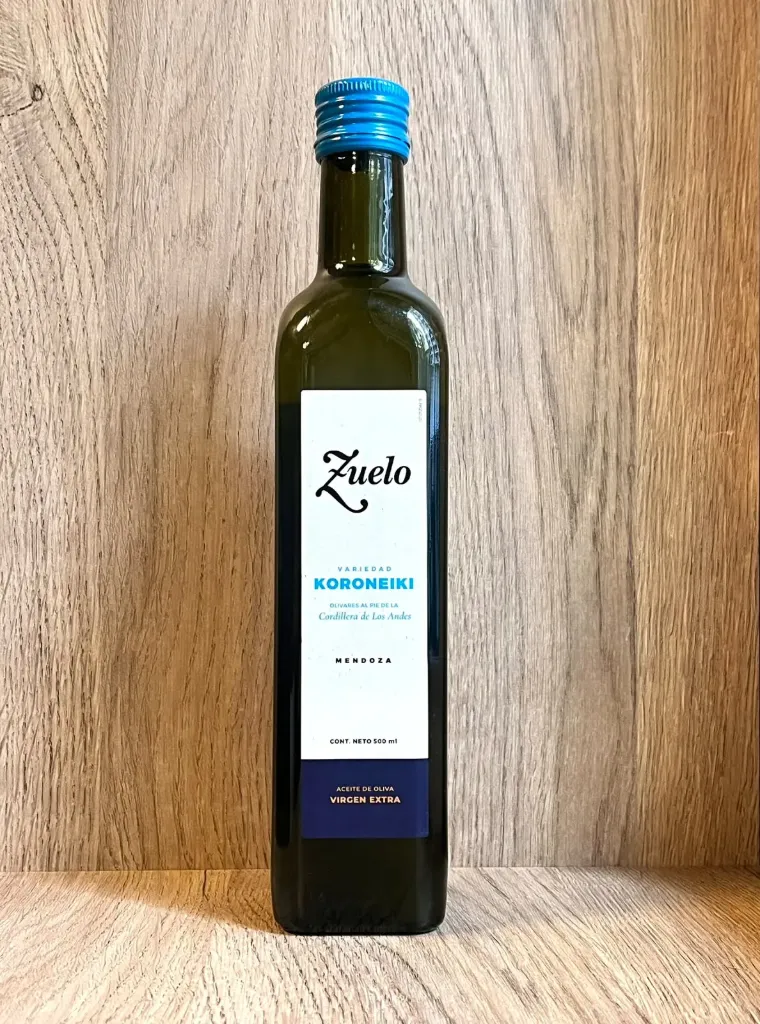Aceite de oliva extra virgen Koroneiki Zuelo Zuccardi