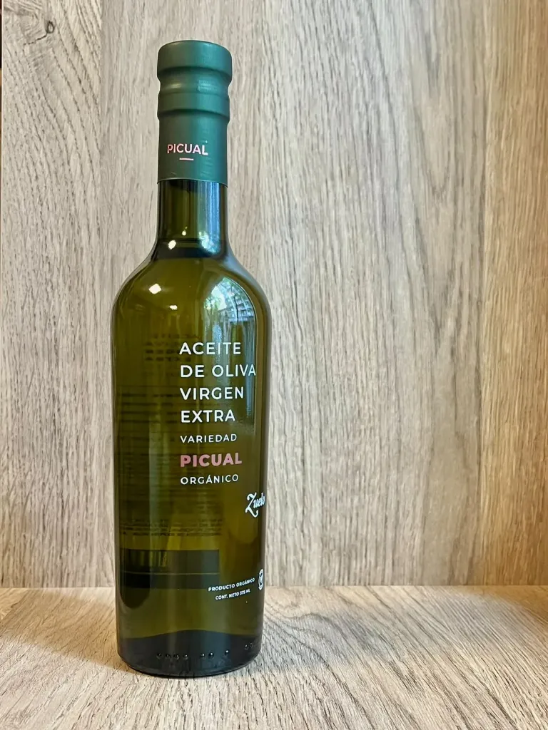 Aceite de oliva extra virgen Picual 375ml ORGANICO Zuccardi