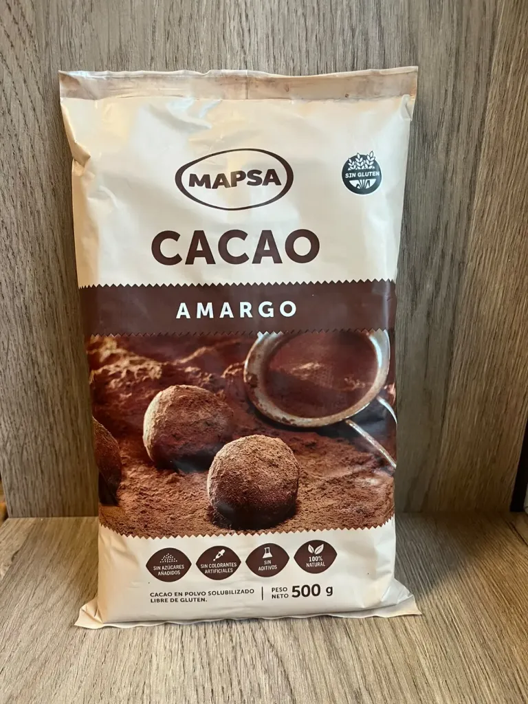 Cacao amargo Mapsa 500g