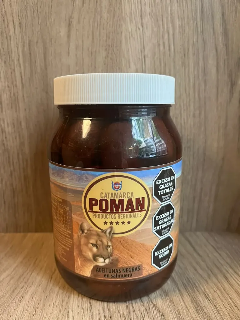Aceitunas Negras 500g Poman
