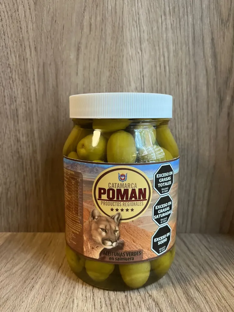 Aceitunas Verdes 500g Poman