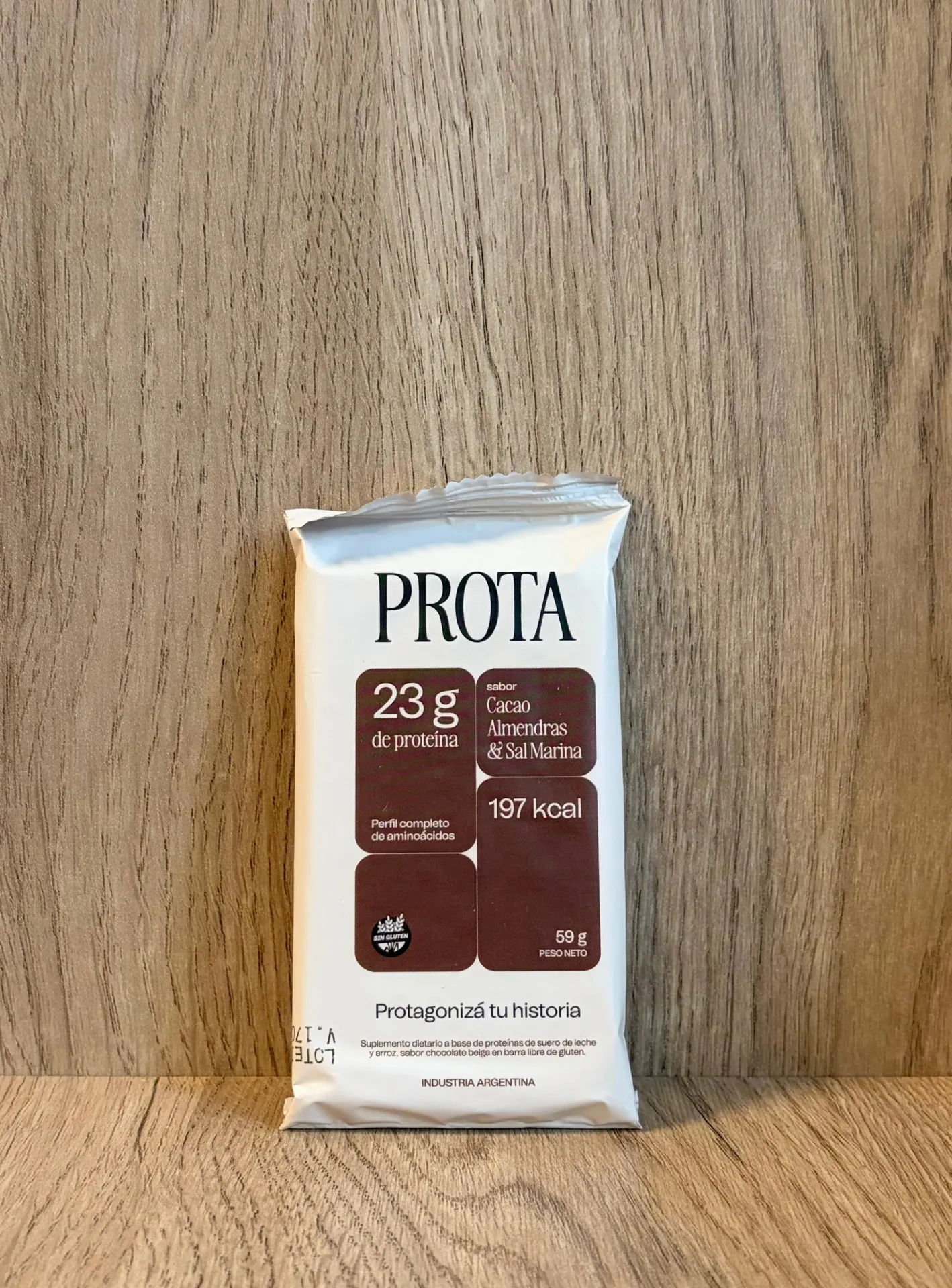 Barrita proteica Cacao 23g PROTA