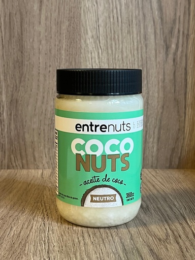 [aceite_coco360ml] Aceite de coco 360cc Entre Nuts