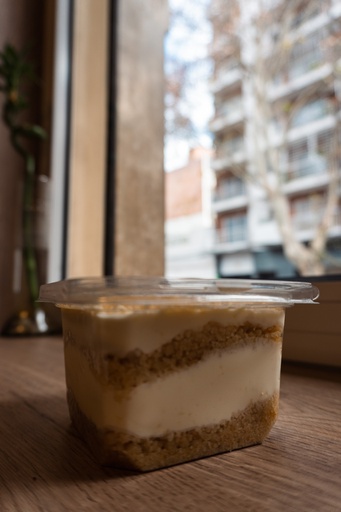 Mousse de limón keto sin gluten NUTRISAU