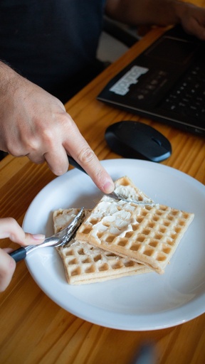 Waffles sin gluten sin lactosa 2u Nutrisau