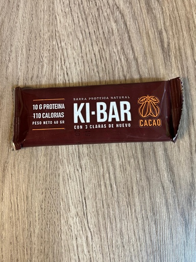 Barrita proteica 40g cacao Kibar