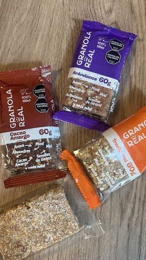 Promo 5 barritas granola Nutrisau x 60g