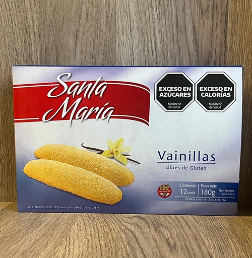 Vainillas sin tacc SANTA MARIA