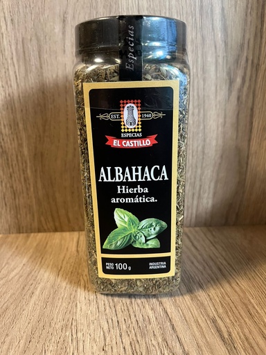 Albahaca 100g El Castillo