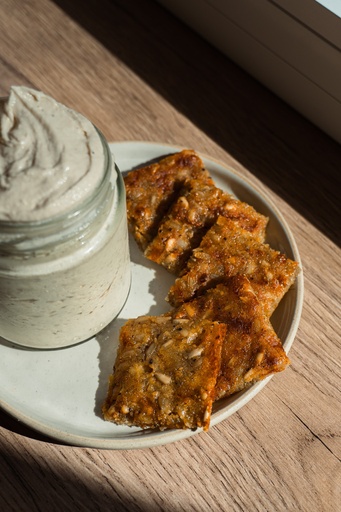 Crackers de queso keto sin gluten 18u NUTRISAU