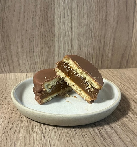 Alfajor keto de chocolate mini NUTRISAU