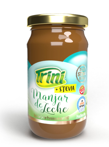 Dulce de leche sin tacc sin azucar con stevia 400g TRINI