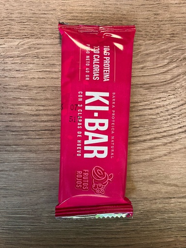 Barrita proteica 40g Frutos Rojos Kibar