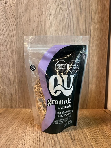 Granola de pasas, coco y almendras QU