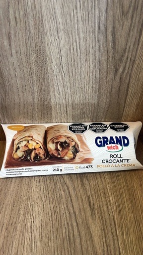 Roll crocante Vegetariano Grandwich