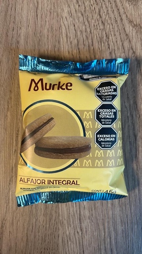 Alfajor integral sin azucar MURKE