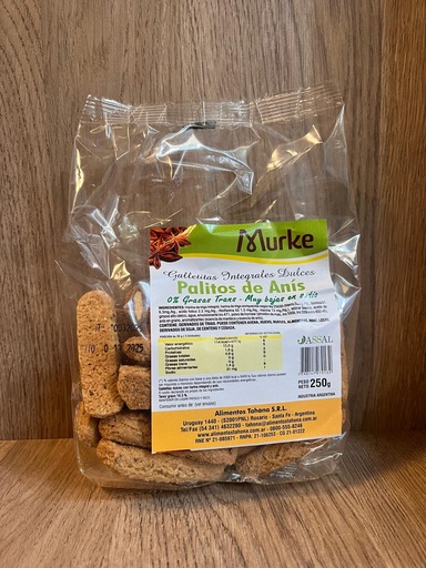 Palitos de anis 250g MURKE