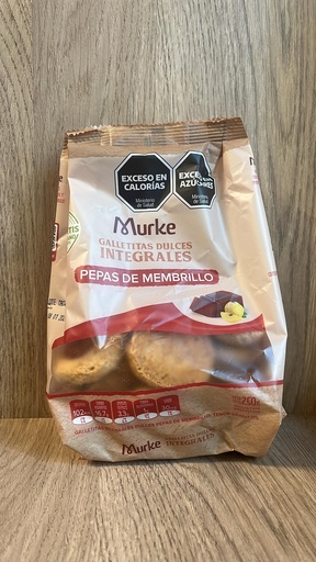 Pepas de membrillo integrales 250g MURKE