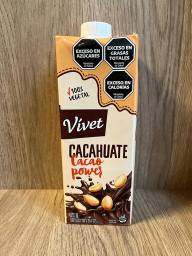 Leche de maní Cacao 1Lt Vivet