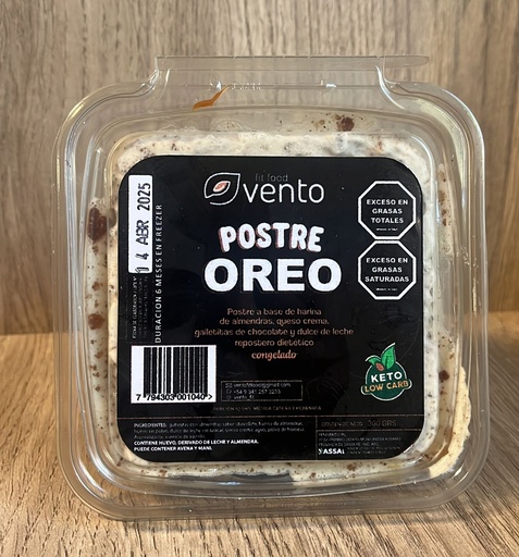 Postre Oreo keto Vento