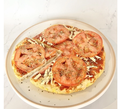 Prepizza de pollo keto sin tacc Chicken fit