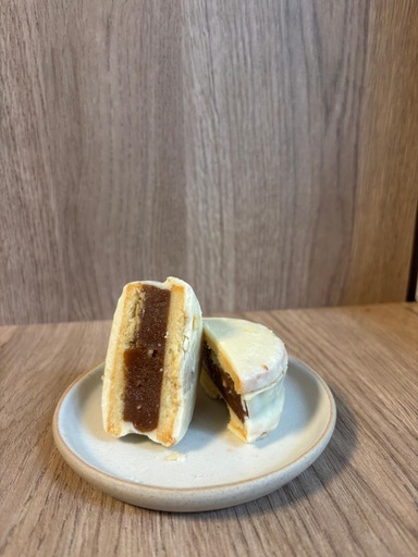 Alfajor KETO de chocolate blanco nutrisau